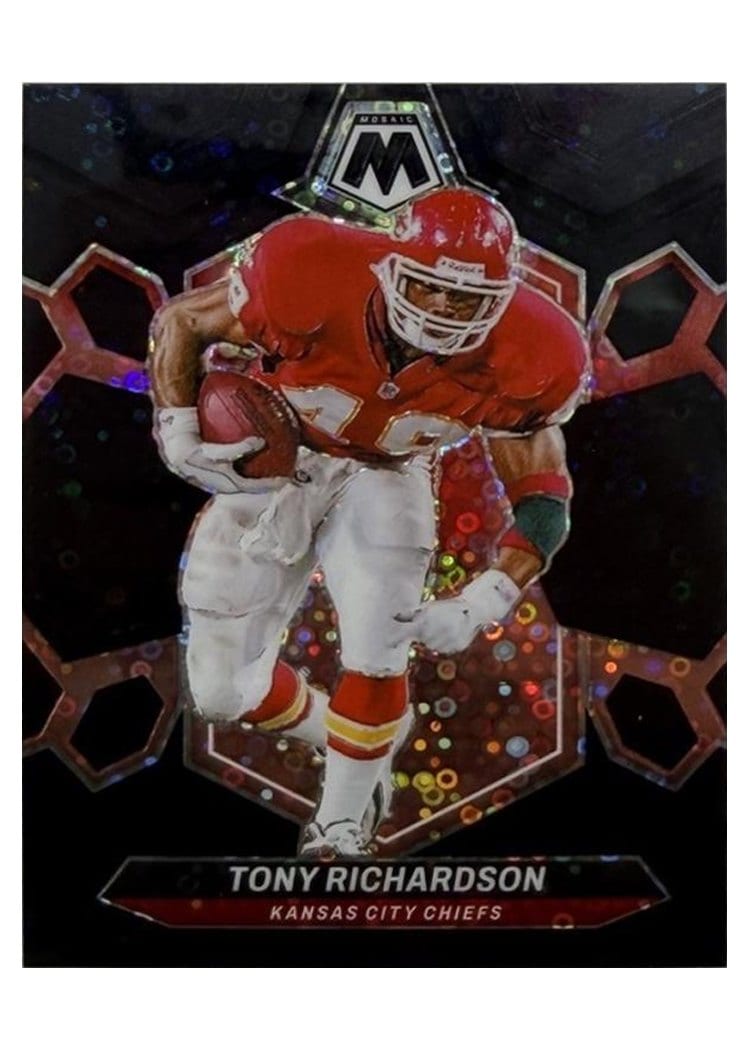 2024 Panini Mosaic Base Set Tony Richardson Black #238 card
