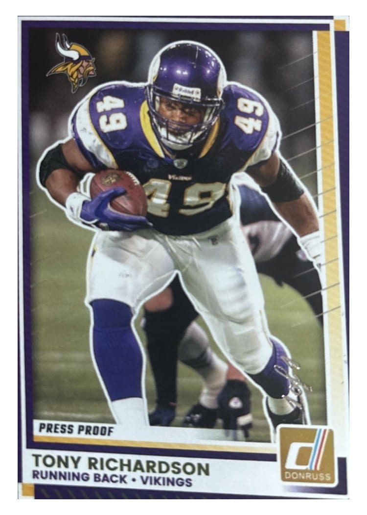 2025 Donruss Base Set Tony Richardson #70 card