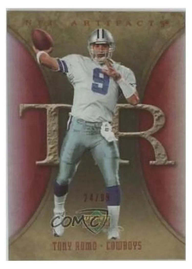 2007 Upper Deck Artifacts Tony Romo #27 card