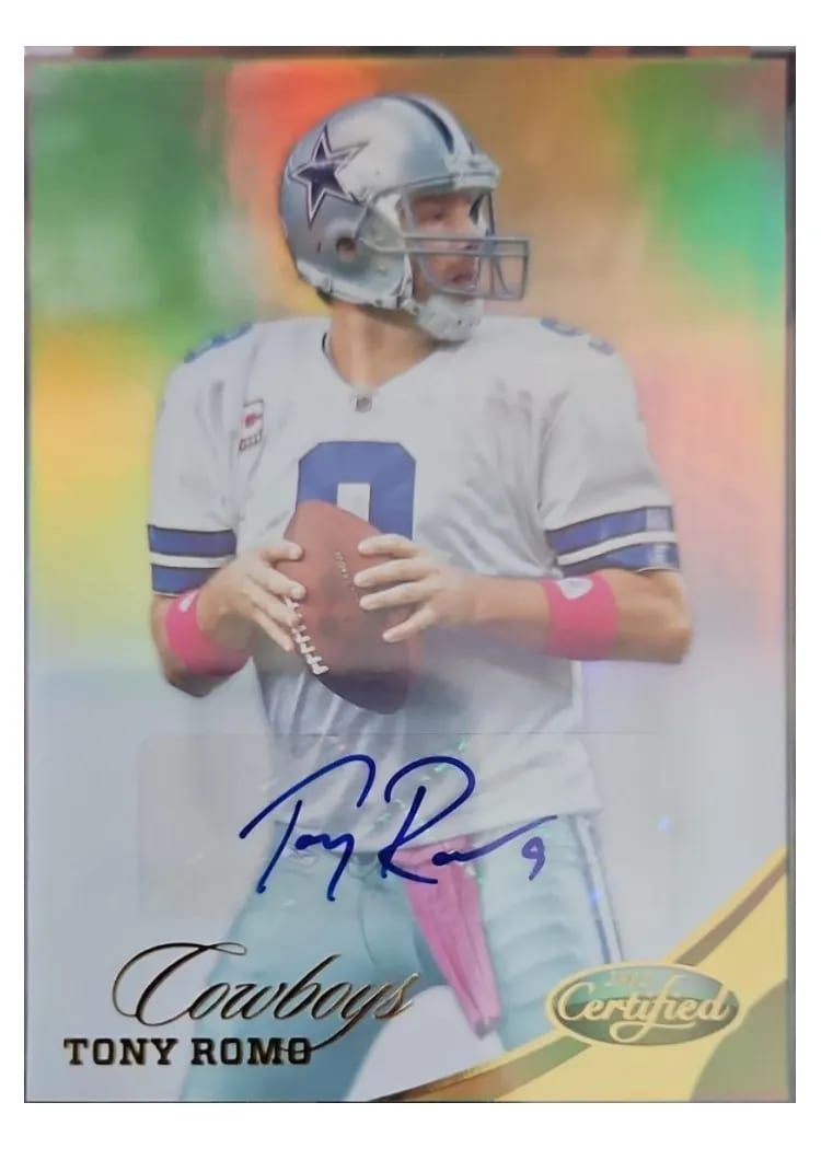 2012 Panini Certified Tony Romo #85 card