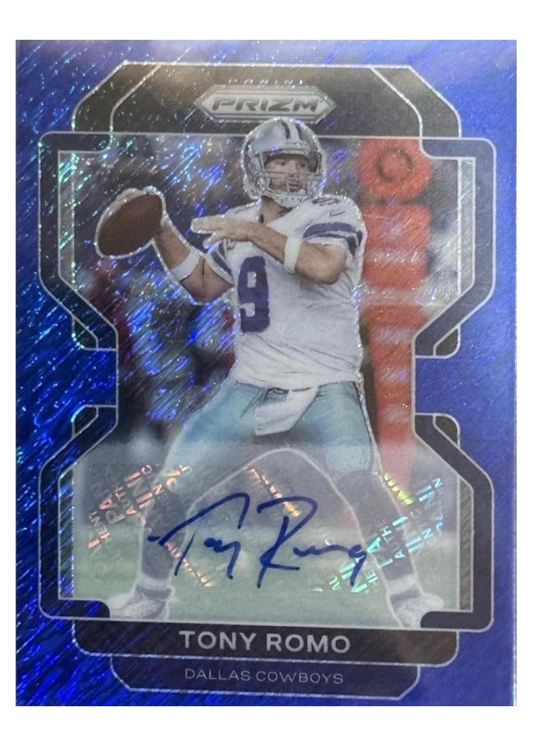 2021 Panini Prizm Base Set Tony Romo #247 card