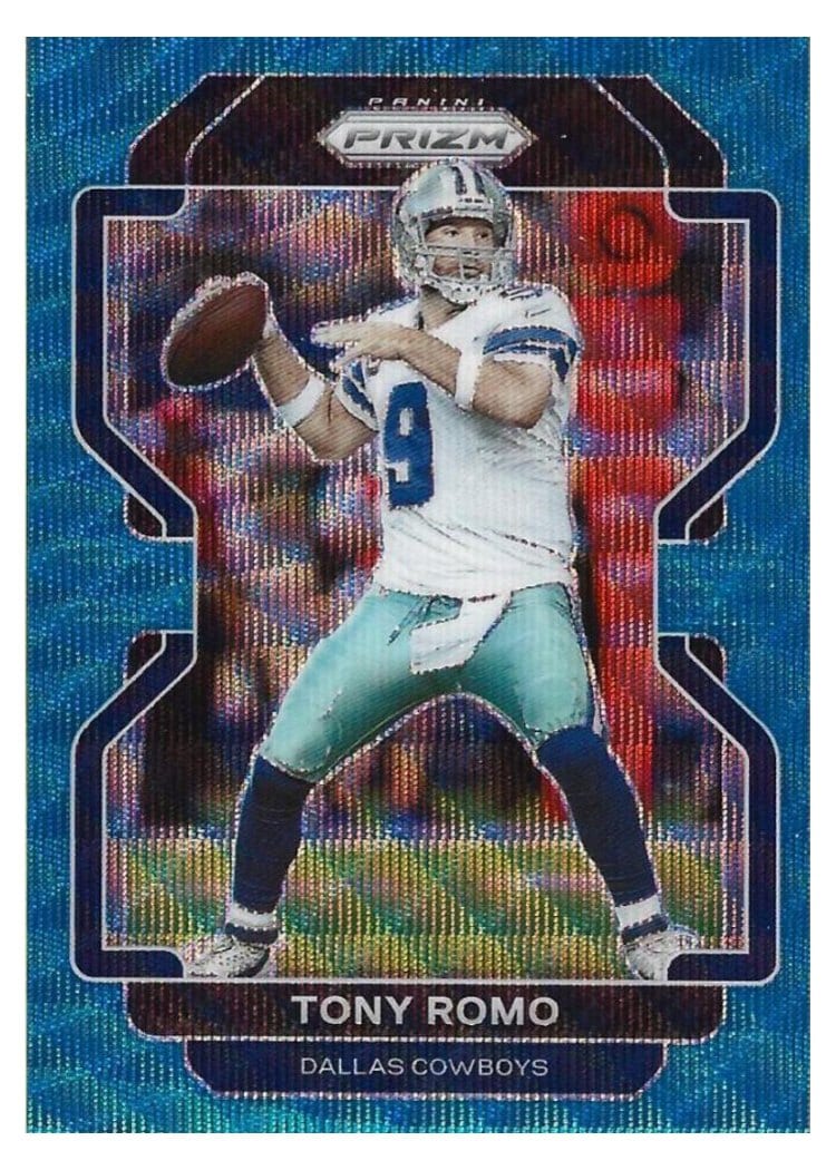 2021 Panini Prizm Base Set Tony Romo #247 card