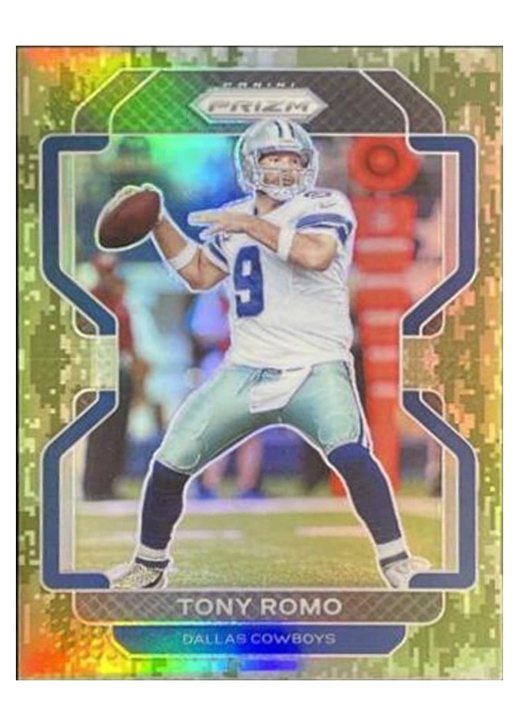 2021 Panini Prizm Base Set Tony Romo #247 card