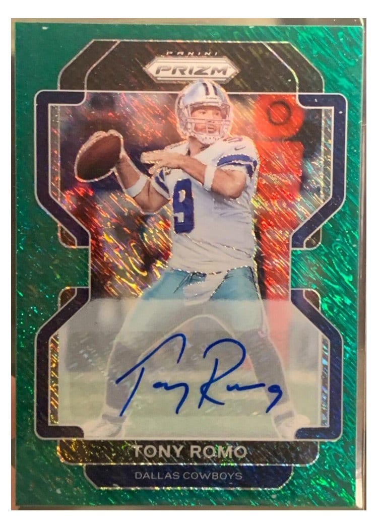 2021 Panini Prizm Base Set Tony Romo #247 card