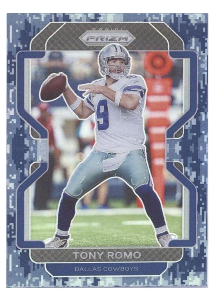 2021 Panini Prizm Base Set Tony Romo #247 card