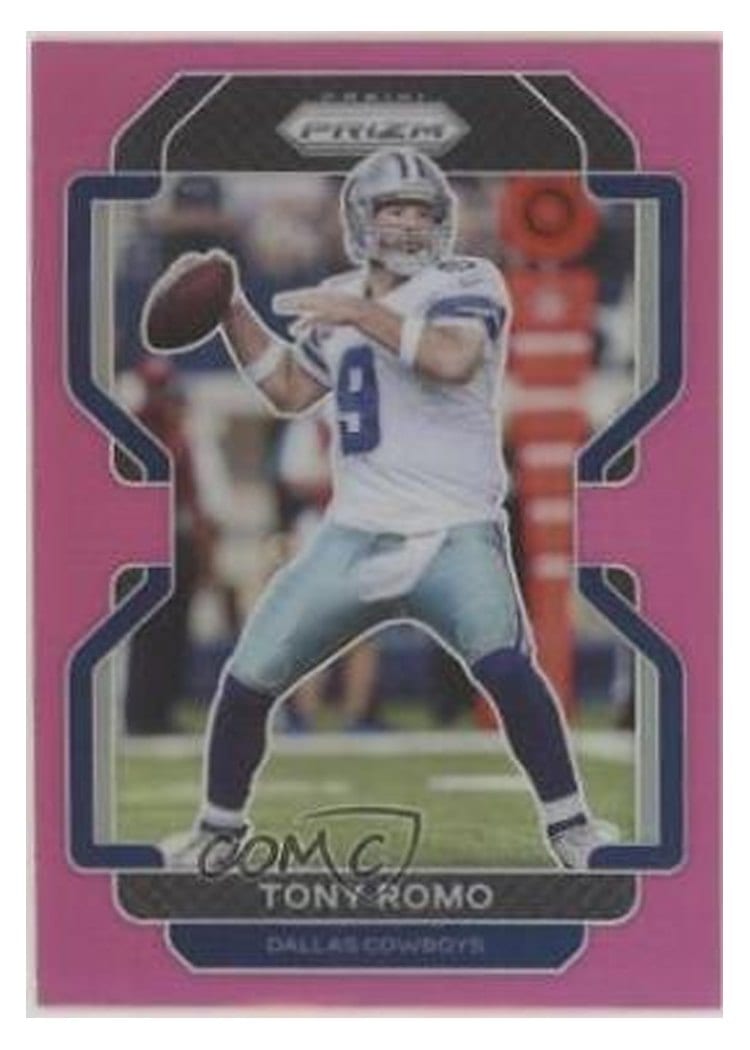 2021 Panini Prizm Base Set Tony Romo #247 card