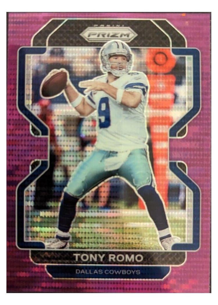 2021 Panini Prizm Base Set Tony Romo #247 card