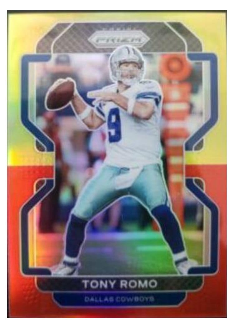2021 Panini Prizm Base Set Tony Romo #247 card