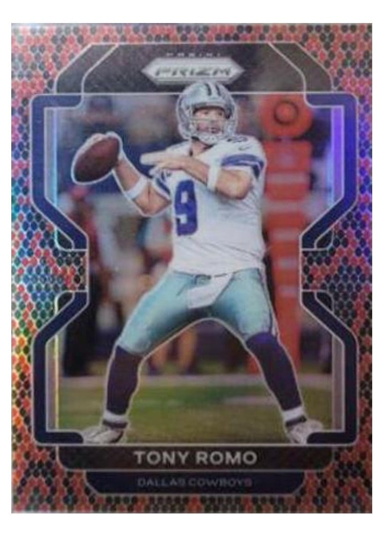 2021 Panini Prizm Base Set Tony Romo #247 card
