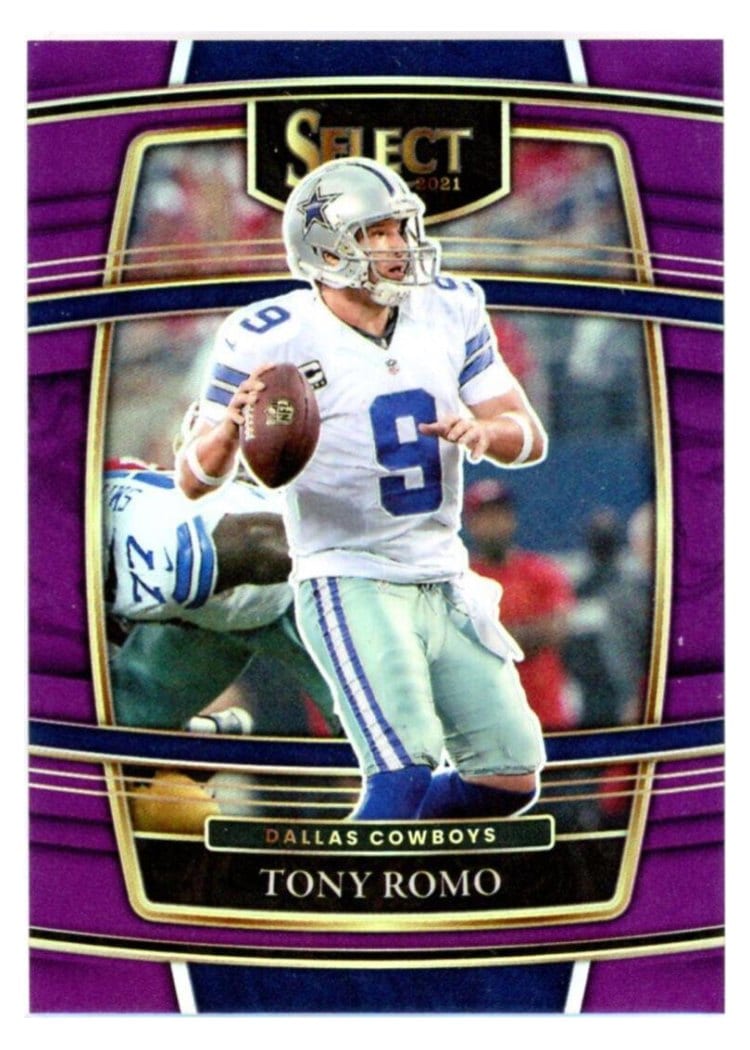 2021 Panini Select Base Set Tony Romo #42 card