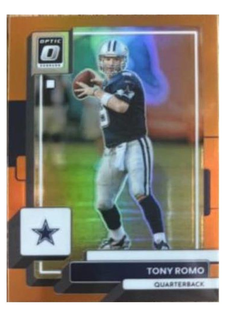 2022 Donruss Optic Base Set Tony Romo #57 card