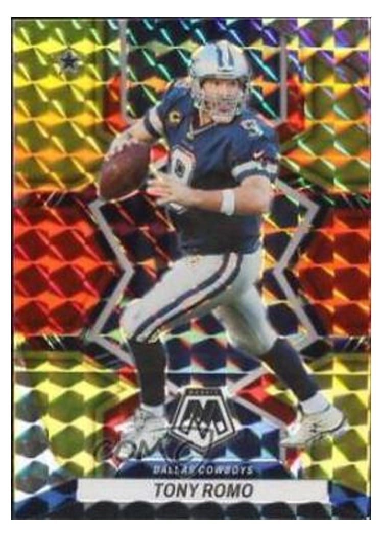 2022 Panini Mosaic Base Set Tony Romo #221 card