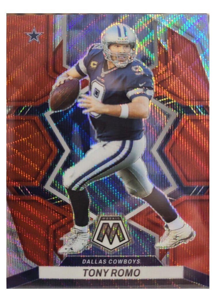 2022 Panini Mosaic Base Set Tony Romo #221 card