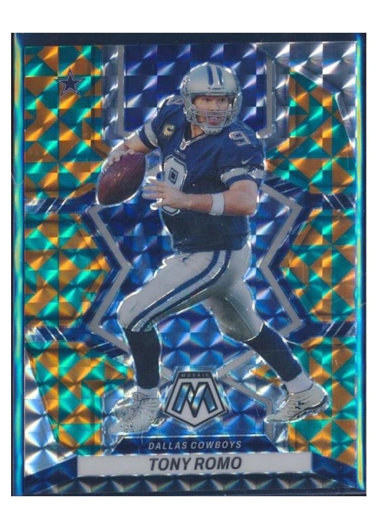 2022 Panini Mosaic Base Set Tony Romo #221 card