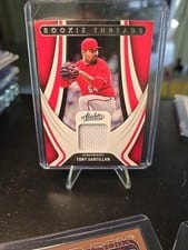 2022 Panini Absolute Rookie Threads Tony Santillan #RT-TO card