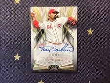 2022 Topps Tier One Break Out Autographs Tony Santillan #BOA-TS card