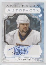 2023-24 Upper Deck Artifacts Autograph Facts Tony Twist #AF-TT card