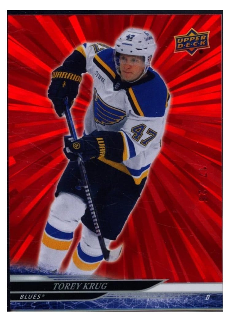 2024-25 Upper Deck Base Set Torey Krug #398 card