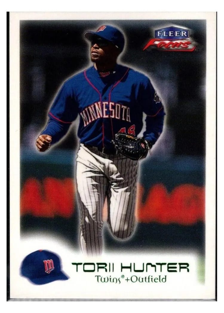 2000 Fleer Focus Torii Hunter #92 card