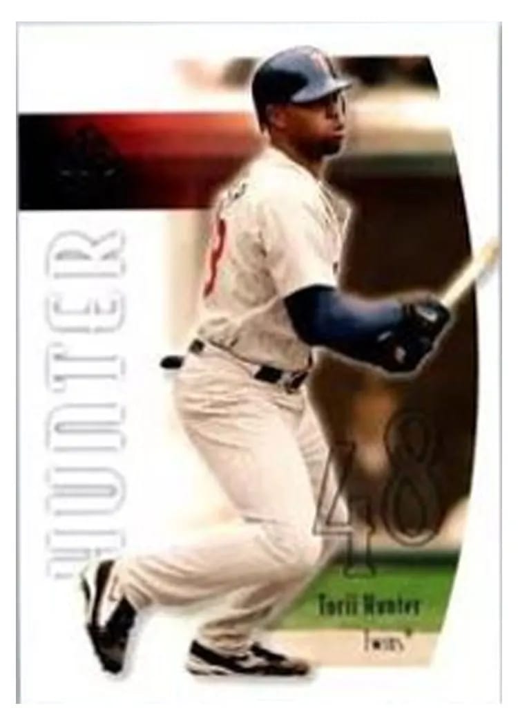 2002 SP Authentic Torii Hunter #32 card