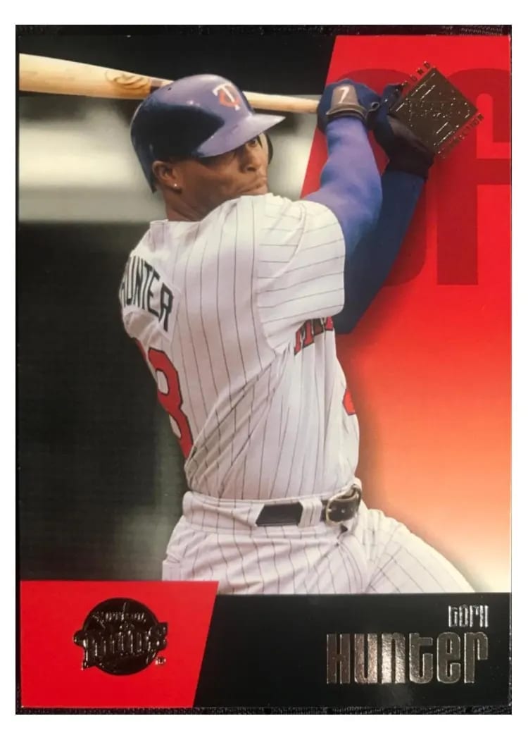 2002 Upper Deck Diamond Connection Torii Hunter #31 card