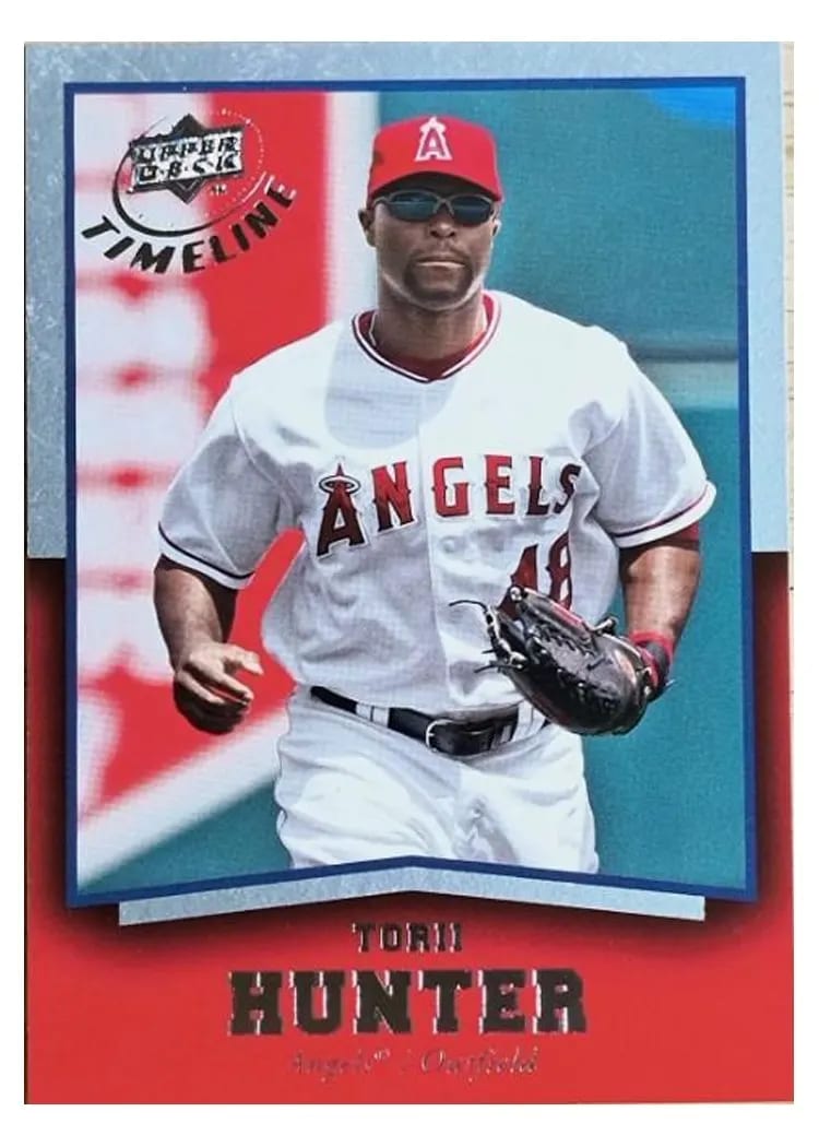 2008 Upper Deck Timeline Torii Hunter #46 card