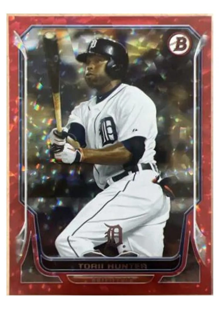 2014 Bowman Torii Hunter #38 card
