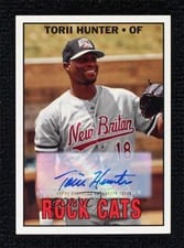 2023 Topps Pro Debut MiLB Legends Autographs Torii Hunter #MILB-2 card