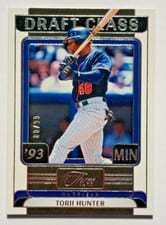 2024 Panini Three and Two Draft Class Torii Hunter #16 card