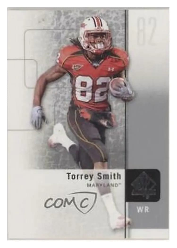2011 SP Authentic Torrey Smith #91 card