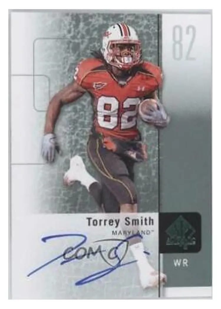 2011 SP Authentic Torrey Smith #91 card