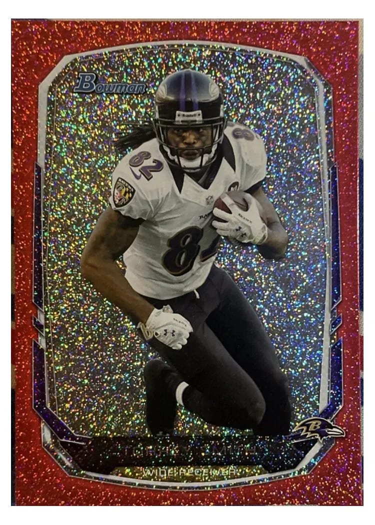 2013 Bowman Torrey Smith #3 card