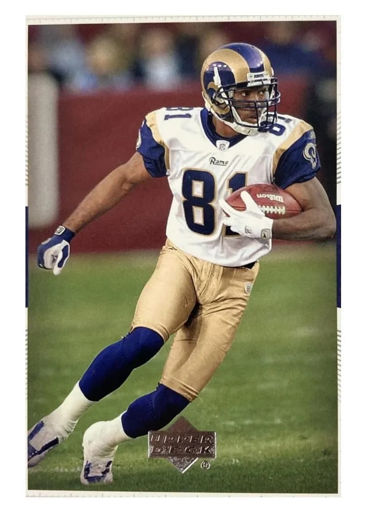 2003 Upper Deck Patch Collection Torry Holt #60 card