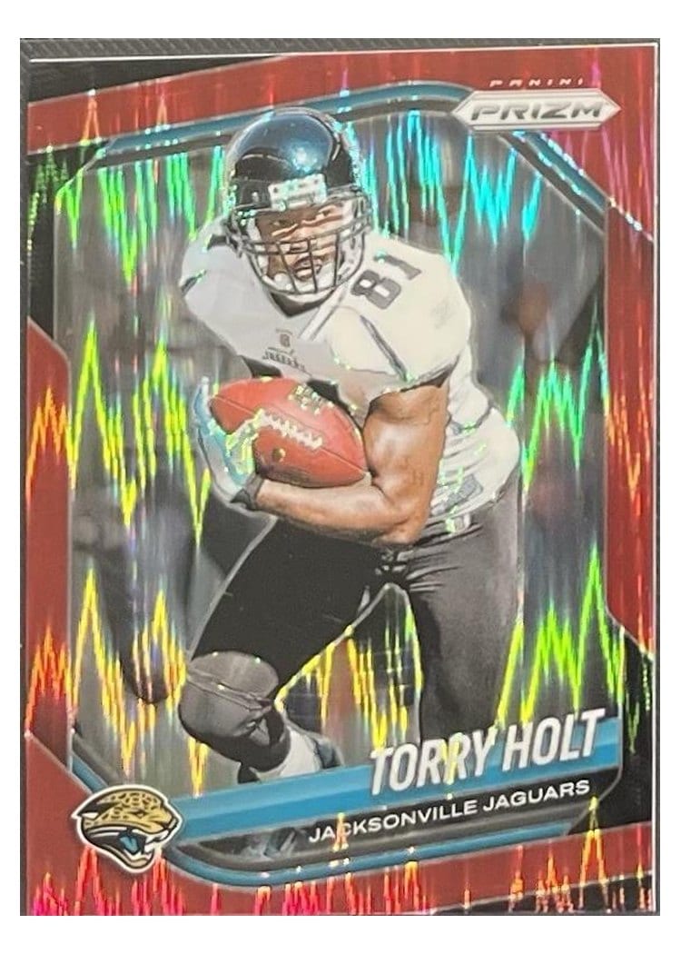 2025 Panini Prizm Base Set Torry Holt #121 card