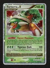 2007 Diamond & Pearl Torterra LV.X #122 card