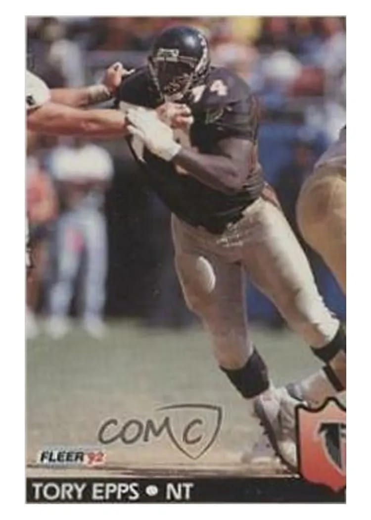 1992 Fleer Tory Epps #4 card