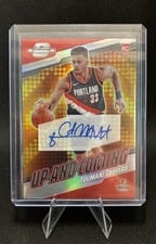 2023-24 Panini Contenders Optic Up and Coming Autographs Toumani Camara #UC-TOU card