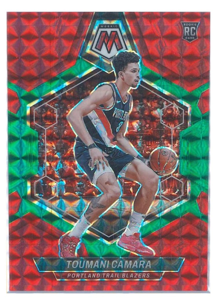 2023-24 Panini Mosaic Base Set Toumani Camara #249 card