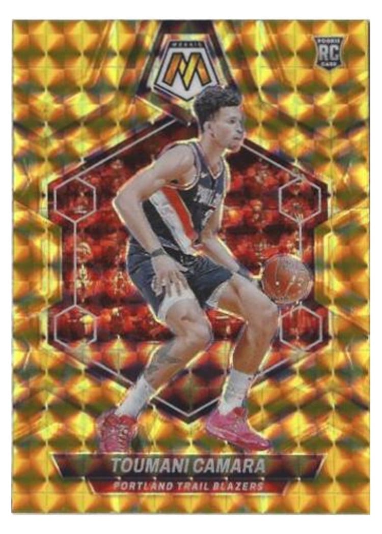2023-24 Panini Mosaic Base Set Toumani Camara #249 card