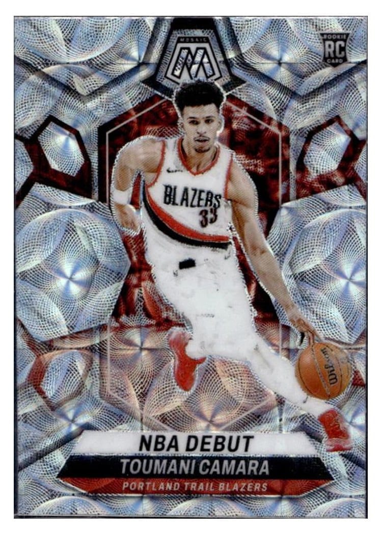 2023-24 Panini Mosaic Base Set Toumani Camara #270 card