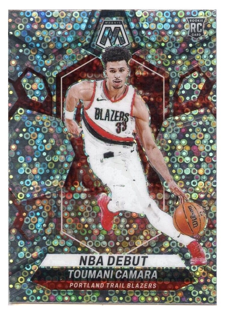 2023-24 Panini Mosaic Base Set Toumani Camara #270 card