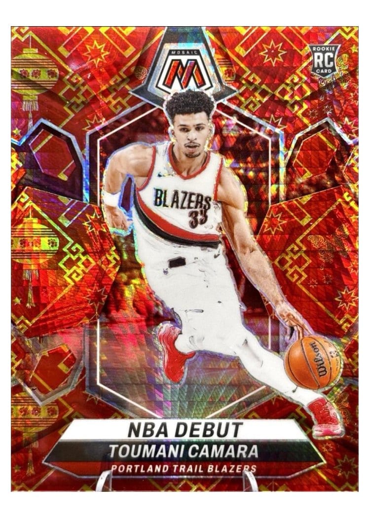 2023-24 Panini Mosaic Base Set Toumani Camara #270 card
