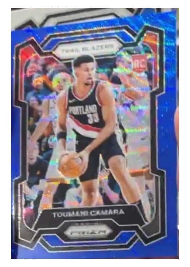 2023-24 Panini Prizm Base Set Toumani Camara #164 card