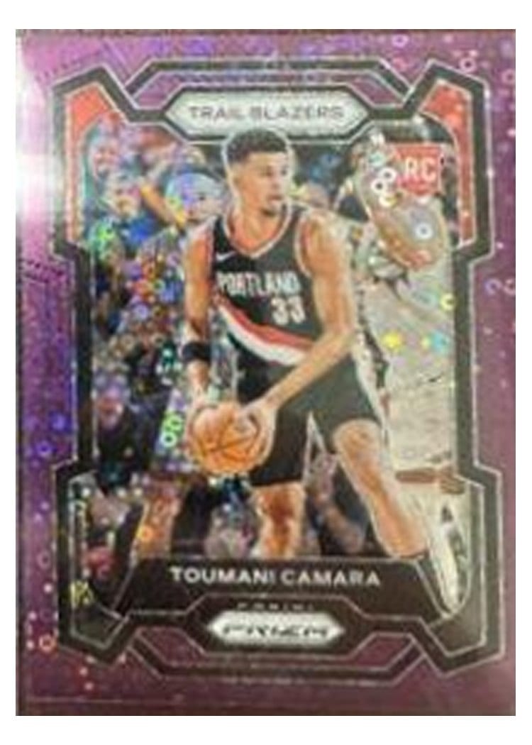 2023-24 Panini Prizm Base Set Toumani Camara #164 card