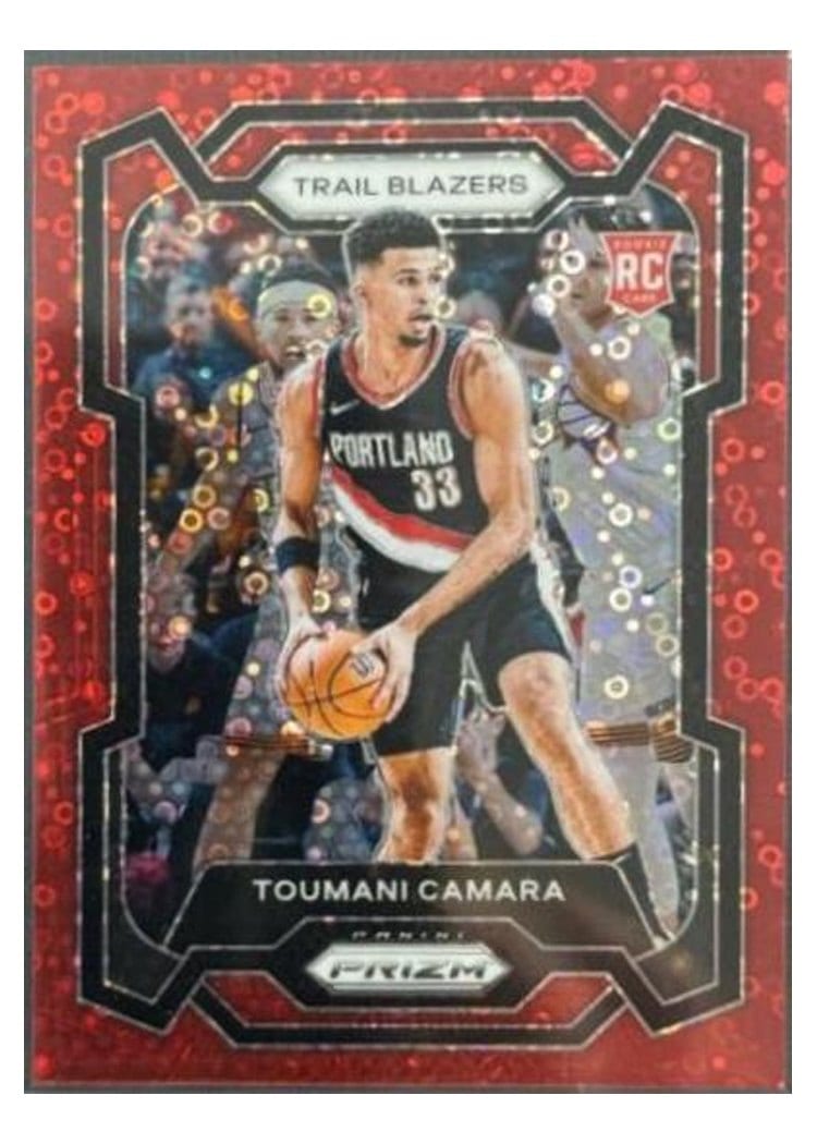 2023-24 Panini Prizm Base Set Toumani Camara #164 card