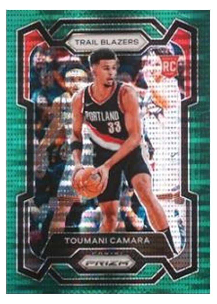 2023-24 Panini Prizm Base Set Toumani Camara #164 card