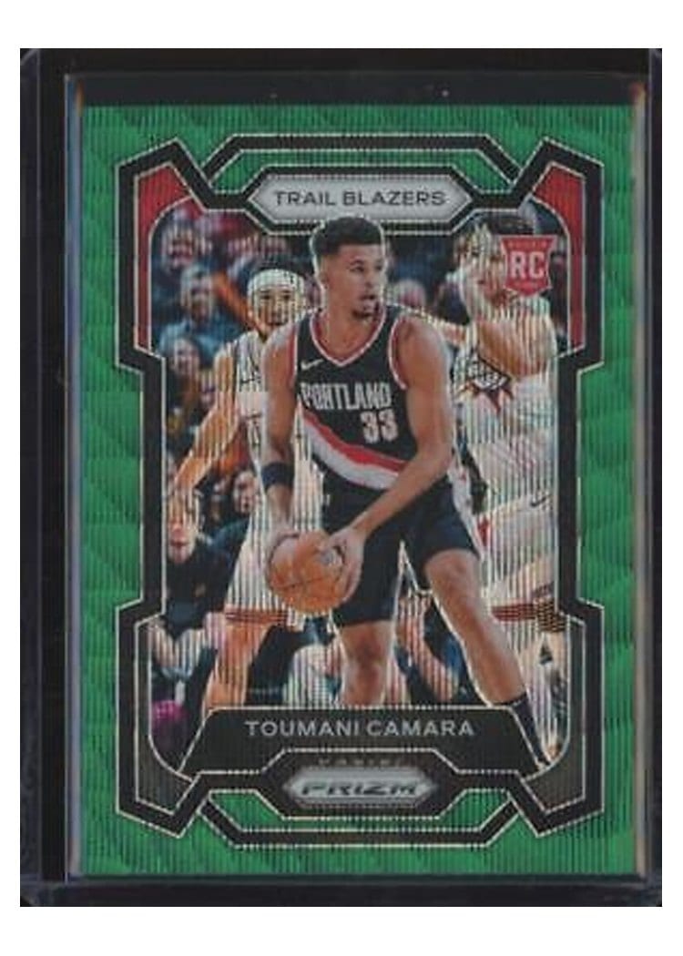 2023-24 Panini Prizm Base Set Toumani Camara #164 card