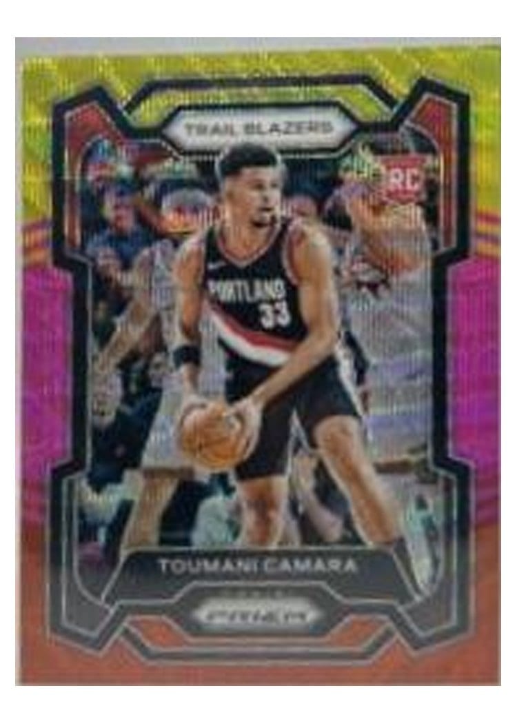 2023-24 Panini Prizm Base Set Toumani Camara #164 card