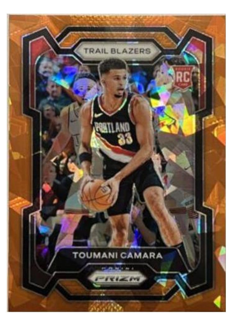 2023-24 Panini Prizm Base Set Toumani Camara #164 card