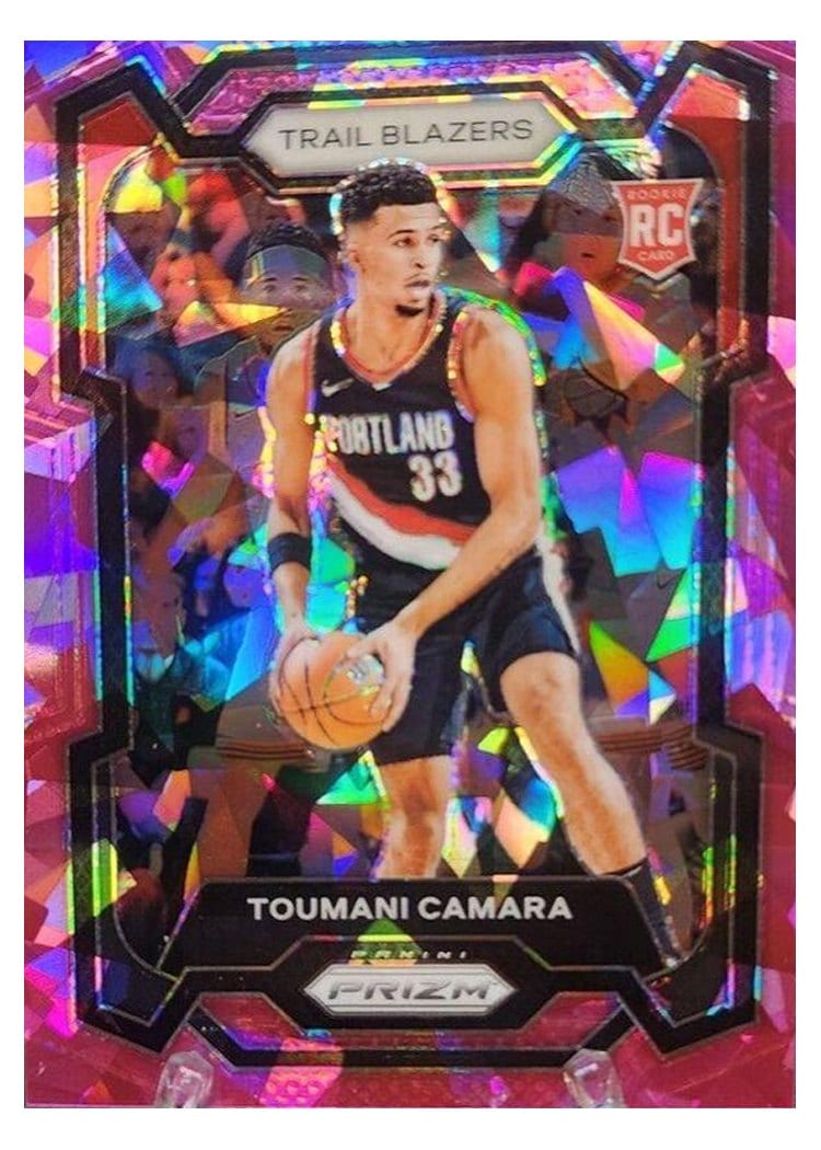 2023-24 Panini Prizm Base Set Toumani Camara #164 card